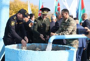 Tərtər rayon Səhləbad kəndində texniki su xəttinin açılış mərasimi keçirilib