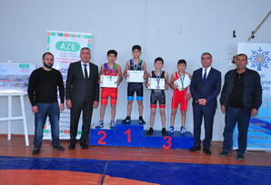 Ağstafada yunan-roma güləşi üzrə rayon turniri keçirilib