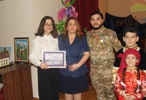 Nəsimi rayonunda “Dirçəliş Qarabağım” adlı təsviri sənət müsabiqəsi keçirilib