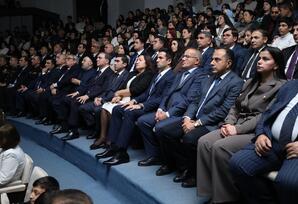 Gəncədə 8 Noyabr Zəfər Günü münasibətilə tədbir keçirilib