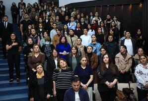 Gəncədə 8 Noyabr Zəfər Günü münasibətilə tədbir keçirilib