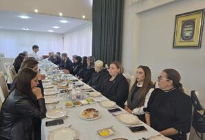 Hərbi Memorial Məzarlıqda şəhidlərimizin məzarları ziyarət olunub