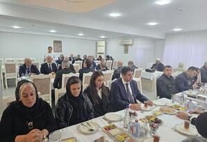 Hərbi Memorial Məzarlıqda şəhidlərimizin məzarları ziyarət olunub
