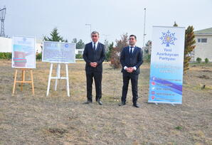 Ağstafa rayonunda ağacəkmə aksiyası keçirilib