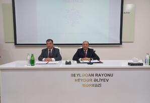 Beyləqan rayonunda "Konstitusiya və suverenlik ili" çərçivəsində Yeni Azərbaycan Partiyasının yaradılmasının 33 illiyinə həsr olunmuş tədbir keçirildi