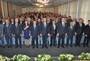 Biləsuvar rayonunda YAP-ın təsis edilməsinin 33-cü ildönümünə həsr olunmuş konfrans keçirilib