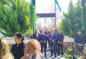 Vətən müharibəsi şəhidi Əliheydər Hüseynlinin ildönümündə xatirəsi anılıb