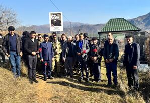 Şəhidin əziz xatirəsi böyük ehtiramla yad edildi