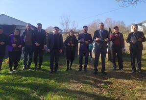 Şəhid Həsənov Tofiq Etibar oğlunun doğum günü xatirəsi yad edildi