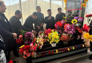 Şəhidin əziz xatirəsi böyük ehtiramla yad edildi