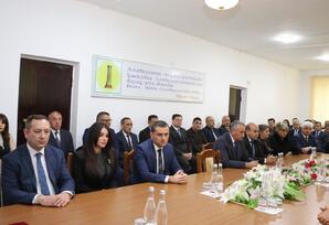 Şəmkirdə YAP-ın təsis edilməsinin 33-cü ildönümü qeyd olunub FOTOLAR