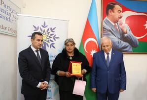 Şəmkirdə YAP-ın təsis edilməsinin 33-cü ildönümü qeyd olunub FOTOLAR