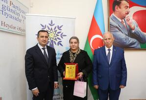 Şəmkirdə YAP-ın təsis edilməsinin 33-cü ildönümü qeyd olunub FOTOLAR