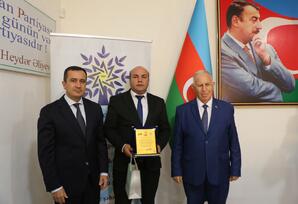 Şəmkirdə YAP-ın təsis edilməsinin 33-cü ildönümü qeyd olunub FOTOLAR