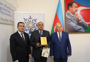 Şəmkirdə YAP-ın təsis edilməsinin 33-cü ildönümü qeyd olunub FOTOLAR