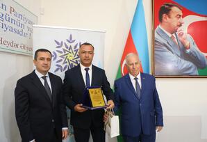 Şəmkirdə YAP-ın təsis edilməsinin 33-cü ildönümü qeyd olunub FOTOLAR