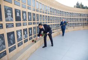 Şəmkirdə YAP-ın təsis edilməsinin 33-cü ildönümü qeyd olunub FOTOLAR