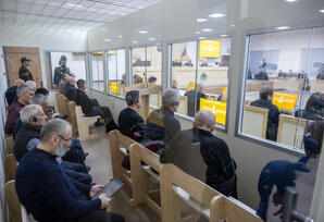 Cinayətkar ermənilərin məhkəməsi davam etdirilib