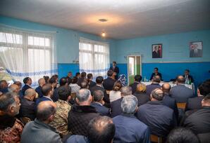 Neftçala rayon İcra Hakimiyyəti başçısının sakinlərlə səyyar qəbulları yekunlaşıb