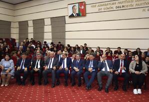 Yasamal rayonunda “Azərbaycançılıq məfkurəsi və zəfərin vəhdəti” adlı tədbir keçirilib