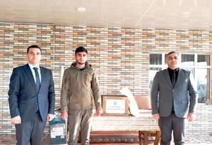 YAP Tərtər rayon təşkilatının təşəbbüsü ilə şəhid ailələri və qazilər ziyarət edilir