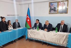 YAP Laçın 50 saylı ƏPT də Partiya fəalları ilə görüş keçirib