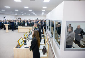 Cinayətkar ermənilərin məhkəməsi davam etdirilib