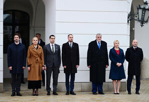 Prezidentin Bratislavada rəsmi qarşılanma mərasimi olub