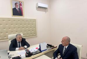 YAP Kürdəmir rayon təşkilatında partiya veteranının 75 illik yubileyi münasibətilə görüş keçirilib