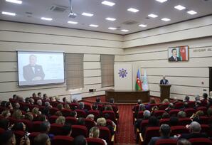 YAP Yasamal rayon təşkilatında “Nə qədər Azərbaycan var, Heydər Əliyev də var olacaq!” adlı tədbir keçirilib