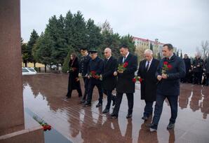 Şəmkirdə Ulu Öndər Heydər Əliyevin əziz xatirəsi anılıb