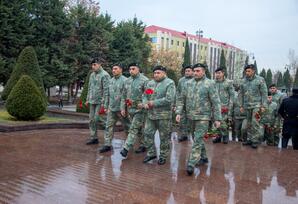 Şəmkirdə Ulu Öndər Heydər Əliyevin əziz xatirəsi anılıb