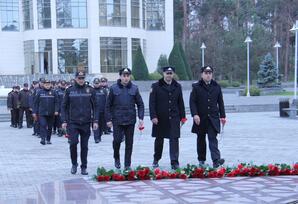 Naftalanda Ulu Öndər Heydər Əliyevin xatirəsi ehtiramla anılıb