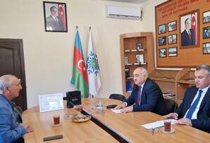 YAP Laçın rayon təşkilatında partiya veteranlarının iştirakı ilə görüş keçirilib