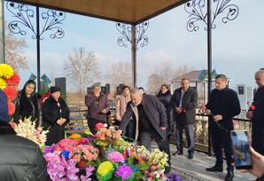 Ağstafa rayonunda şəhidlərin doğum günündə və ildönümündə xatirələri anılıb