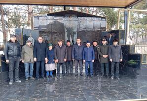 Şəhidin ruhuna dualar oxundu, əziz xatirəsi böyük ehtiramla yad edildi