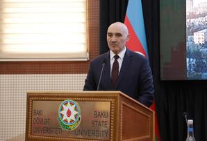 BDU-da “Qalib lider faktoru: Ölkəmizin dünyada artan nüfuzu və yeni reallıqlar” mövzusunda tədbir keçirilib - FOTOLAR