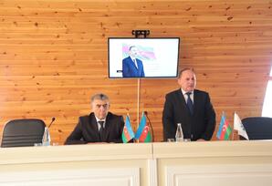 Göygöldə “Konstitusiya və Suverenlik İli” çərçivəsində “Güclü dövlət və dinamik inkişaf strategiyasının müəllifi” adlı tədbir keçirilib