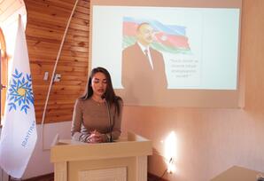 Göygöldə “Konstitusiya və Suverenlik İli” çərçivəsində “Güclü dövlət və dinamik inkişaf strategiyasının müəllifi” adlı tədbir keçirilib