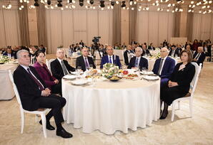 “Milli Konstitusiyadan mütləq suverenliyə: Heydər Əliyev dühasının İlham Əliyev zirvəsi” - FOTOLAR