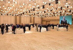 “Milli Konstitusiyadan mütləq suverenliyə: Heydər Əliyev dühasının İlham Əliyev zirvəsi” - FOTOLAR