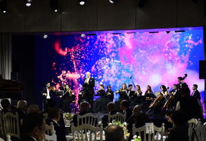 “Milli Konstitusiyadan mütləq suverenliyə: Heydər Əliyev dühasının İlham Əliyev zirvəsi” - FOTOLAR