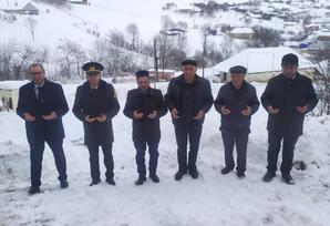 Şəhidin əziz xatirəsi böyük ehtiramla yad edildi