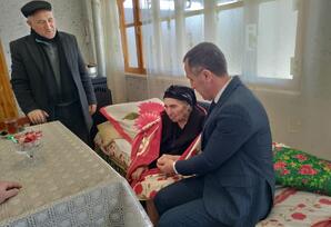 31 Dekabr-Dünya Azərbaycanlılarının Həmrəyliyi Günü və Yeni il bayramı münasibəti ilə Şəhid ailələri ziyarət edilib