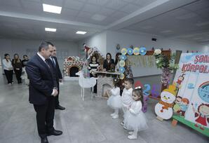 Şəmkirdə 31 Dekabr - Dünya Azərbaycanlılarının Həmrəyliyi Günü və Yeni il münasibətilə tədbir keçirildi - FOTOLAR