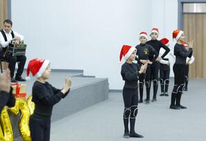 Şəmkirdə 31 Dekabr - Dünya Azərbaycanlılarının Həmrəyliyi Günü və Yeni il münasibətilə tədbir keçirildi - FOTOLAR