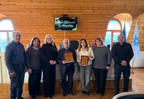 Göygöldə “Şəhərsalma və Memarlıq İli” çərçivəsində “Çoxəsrlik zəngin keçmişdən-çiçəklənən gələcəyə” adlı tədbir keçirilib - FOTOLAR