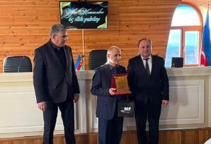 Göygöldə “Şəhərsalma və Memarlıq İli” çərçivəsində “Çoxəsrlik zəngin keçmişdən-çiçəklənən gələcəyə” adlı tədbir keçirilib - FOTOLAR