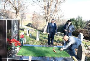 Masallının Ərkivan kəndində şəhid məzarları ziyarət edilib