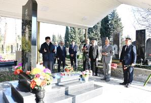 Masallının Ərkivan kəndində şəhid məzarları ziyarət edilib